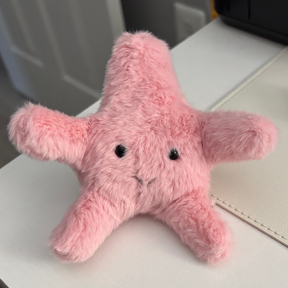 Jellycat fluffy starfish